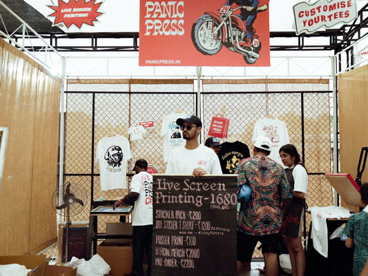 Panic Press at India Bike Week 2024
