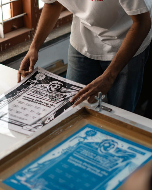 Screen Printing Workshop – Bangalore Design Week