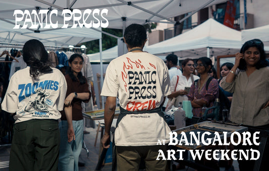 Panic Press at Bangalore Art Weekend