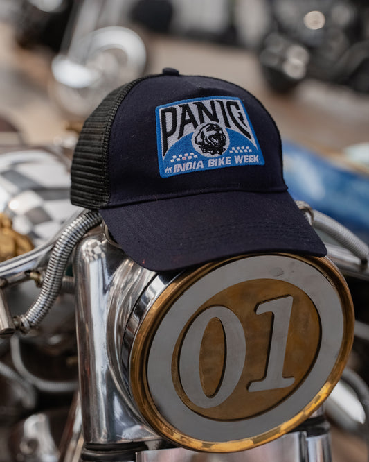 Panic Trucker Cap | Premium embroidered mesh cap