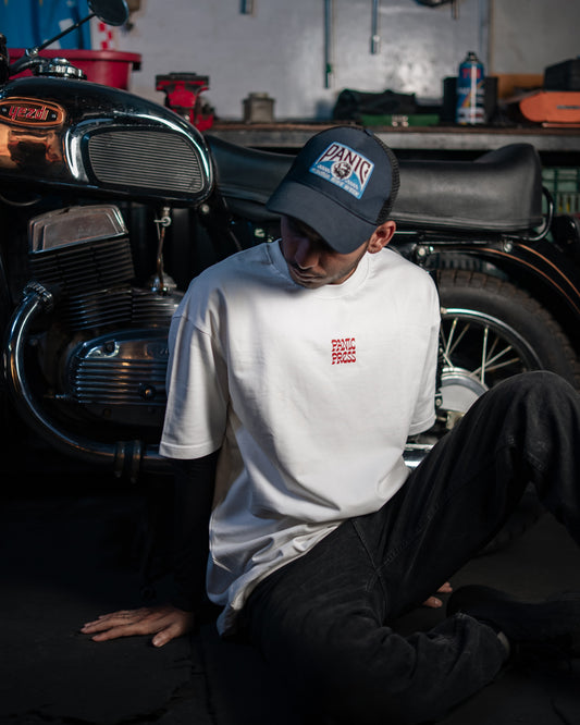 Panic Trucker Cap | Premium embroidered mesh cap